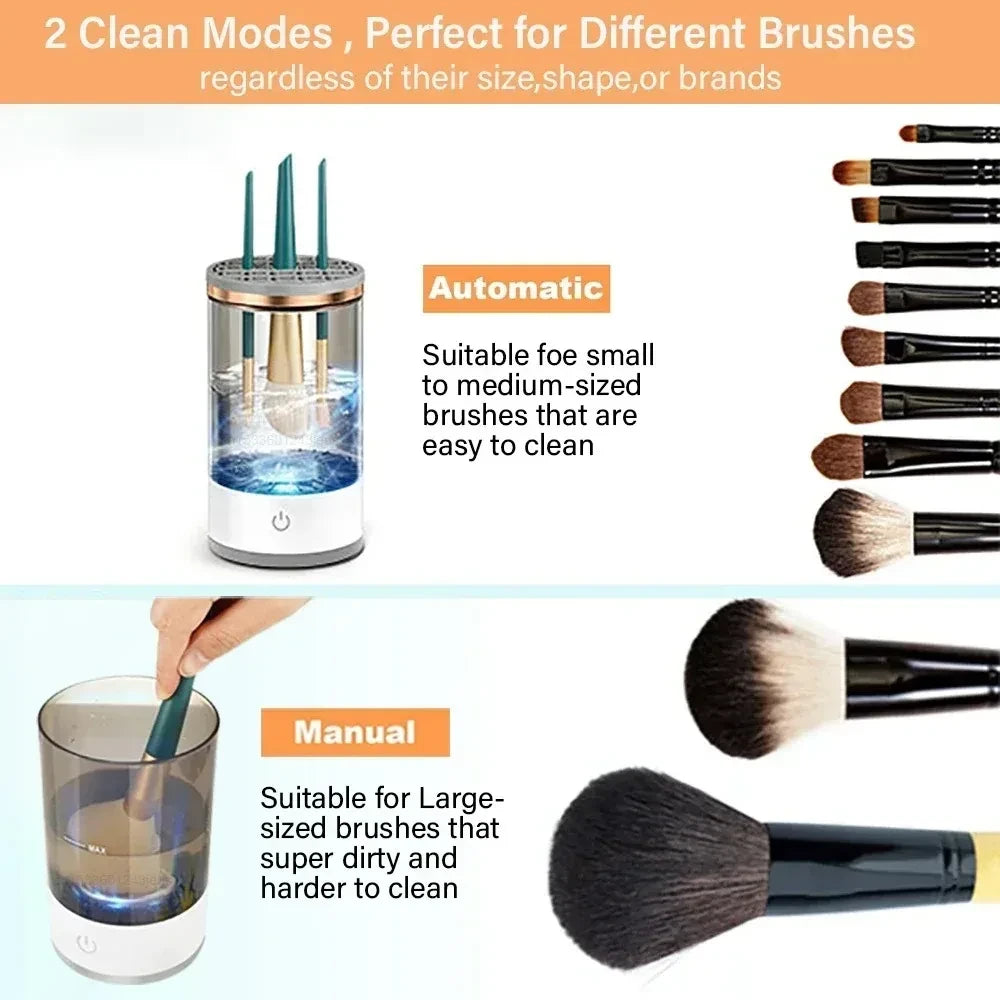Electric Makeup Brush Cleaner and Dryer